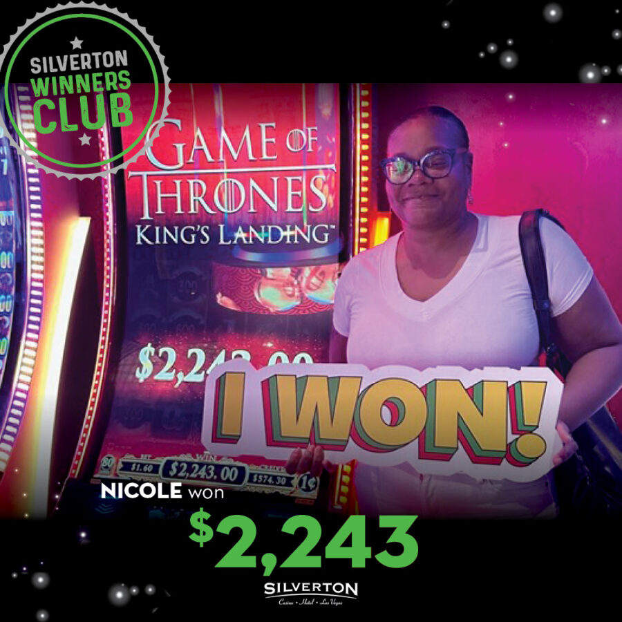 April Winners Club Nicole