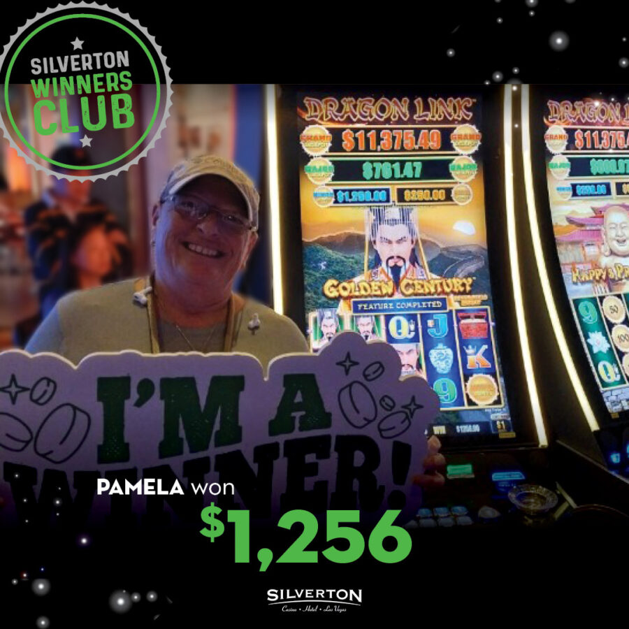 April Winners Club Pamela