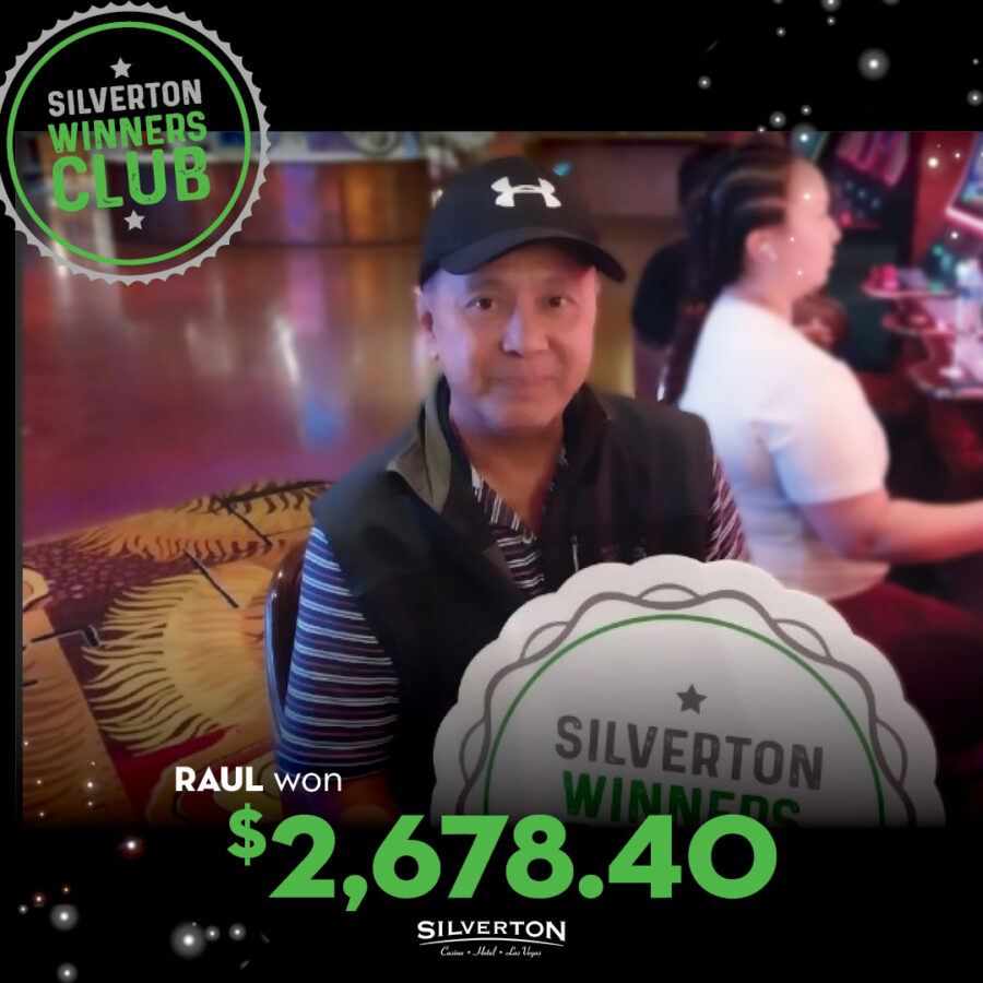 April Winners Club Raul