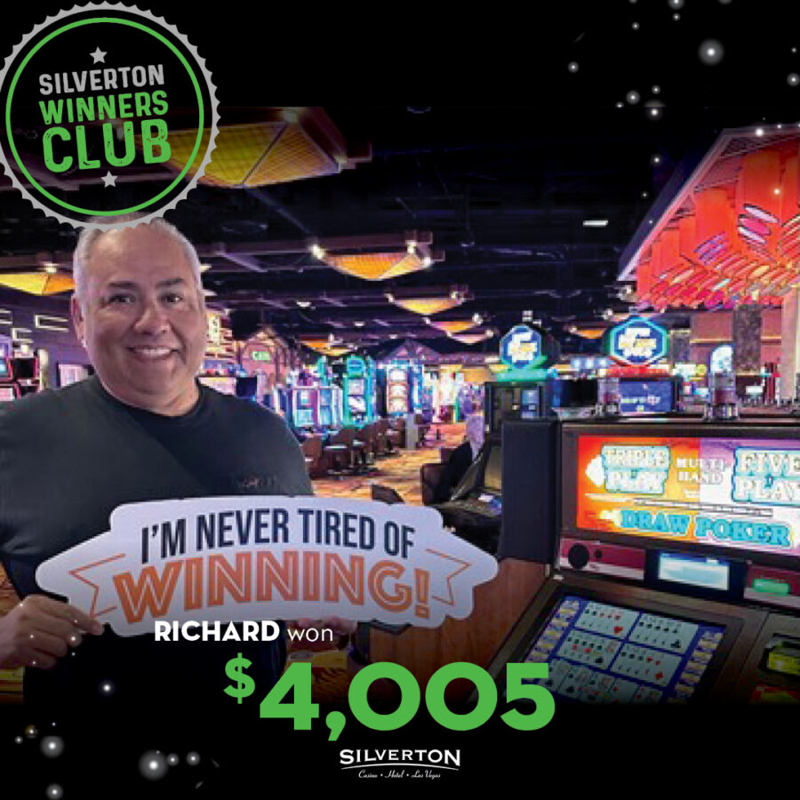 April Winners Club Richard