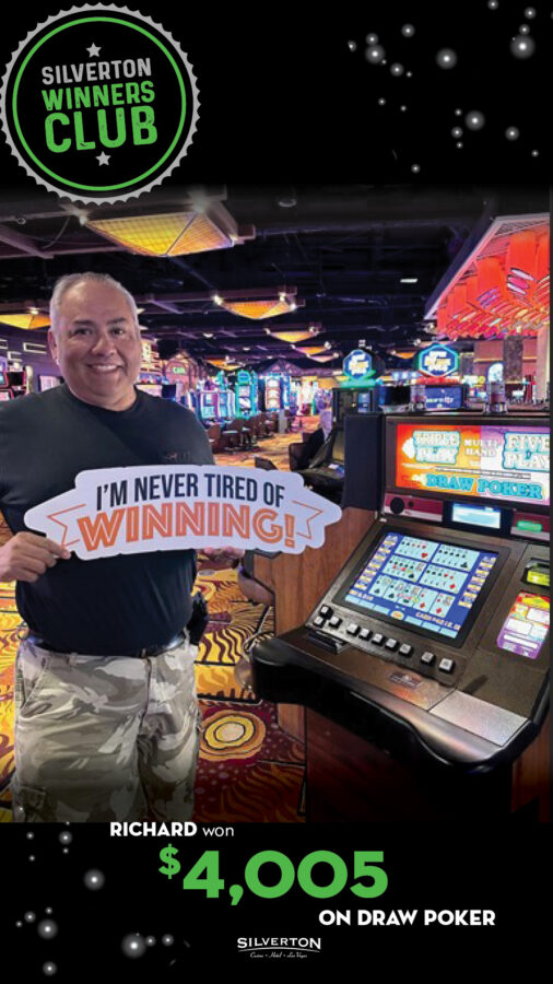 April Winners Club Richard