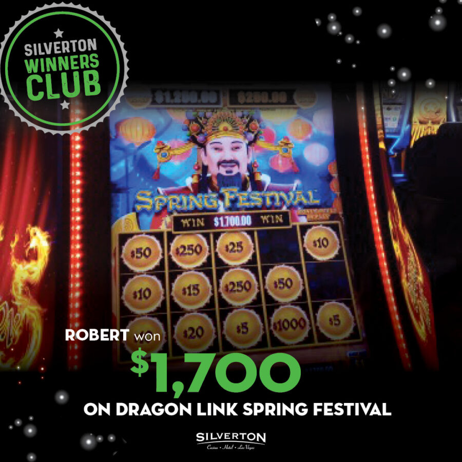 April Winners Club Robert