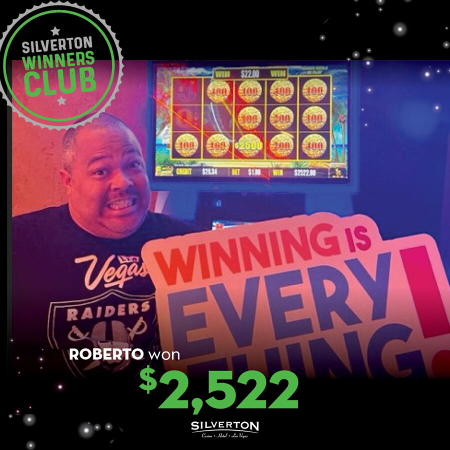 April Winners Club Roberto