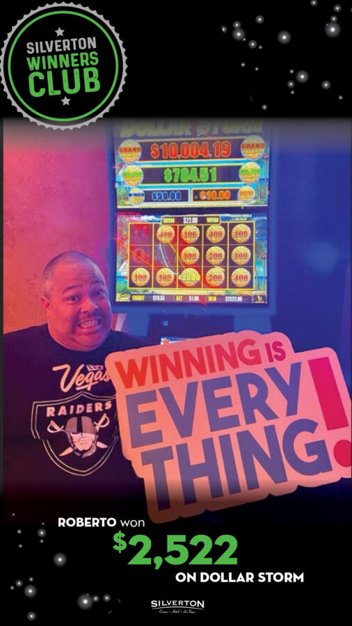 April Winners Club Roberto