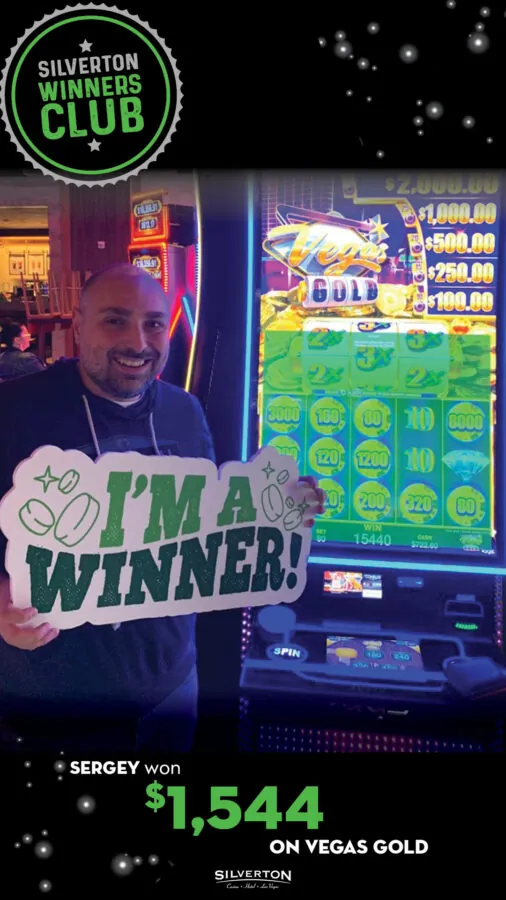 April Winners Club Sergey