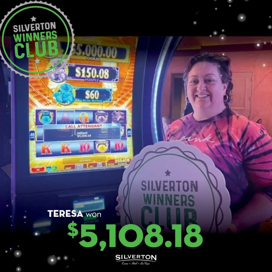 April Winners Club Teresa