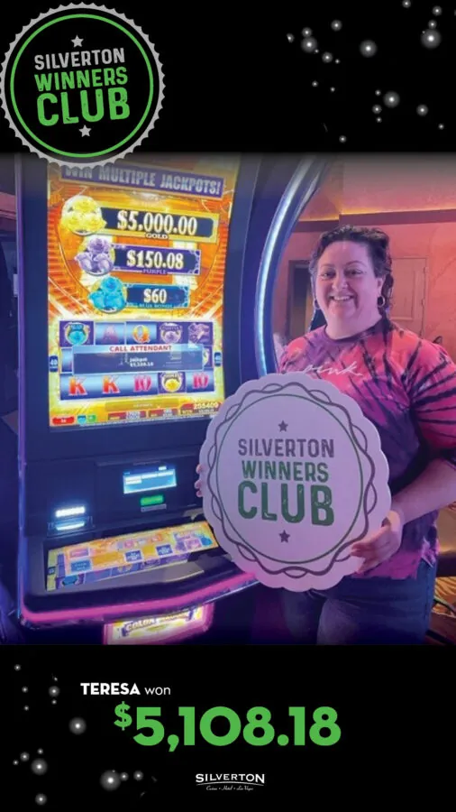 April Winners Club Teresa