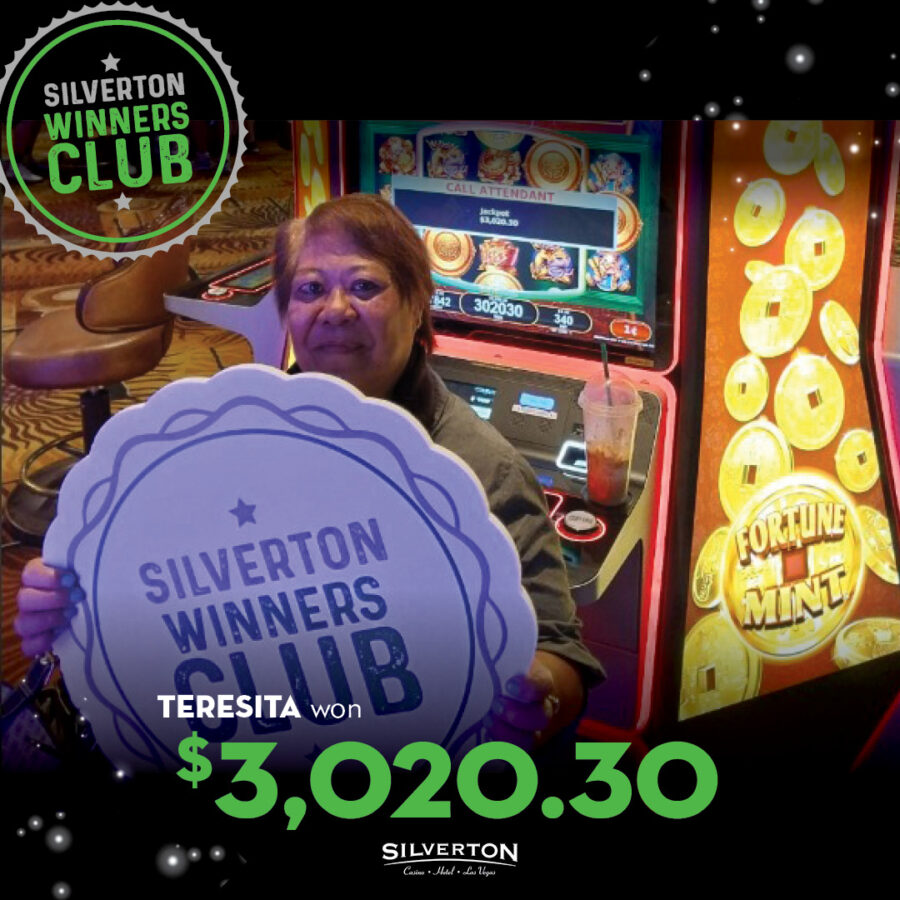 April Winners Club Teresita