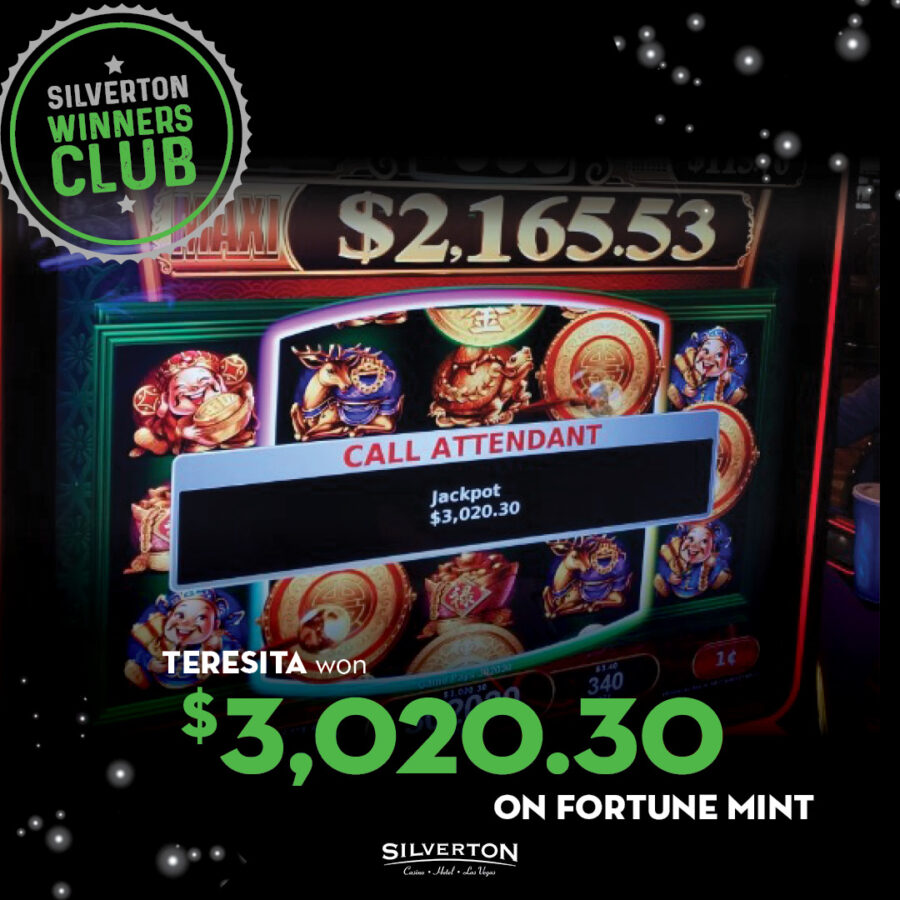 April Winners Club Teresita