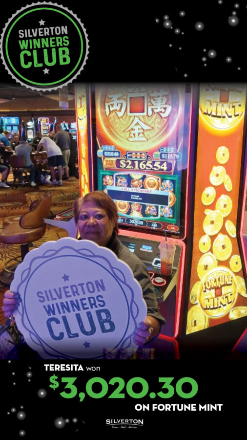 April Winners Club Teresita