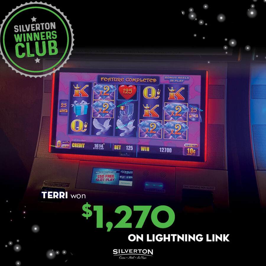 April Winners Club Terri