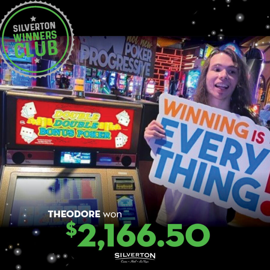 April Winners Club Theodore