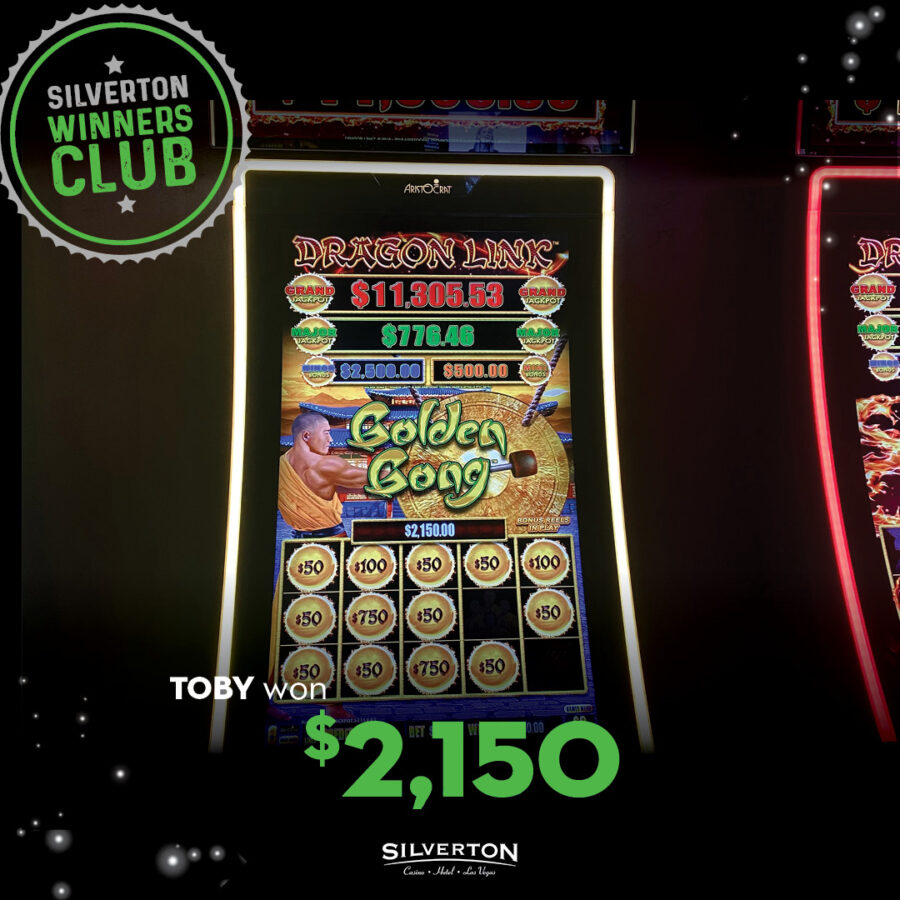 April Winners Club Toby