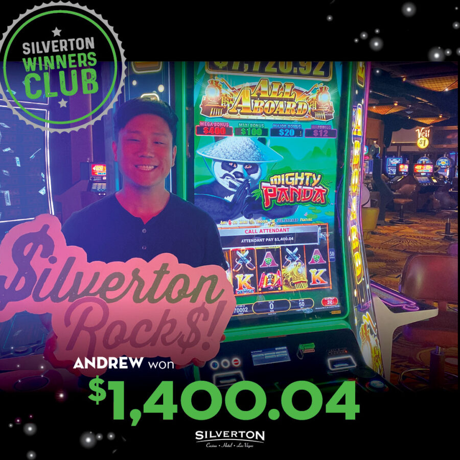 May Winners Club Andrew