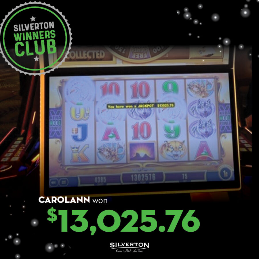 May Winners Club Carolann