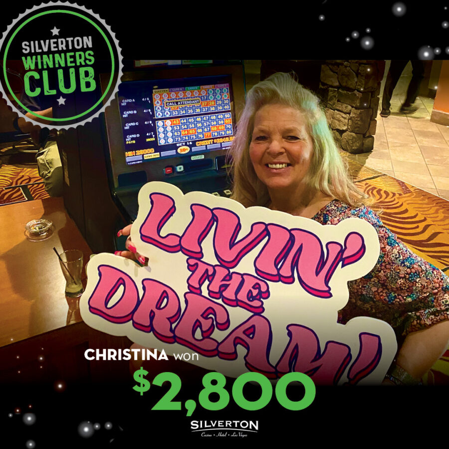 May Winners Club Christina
