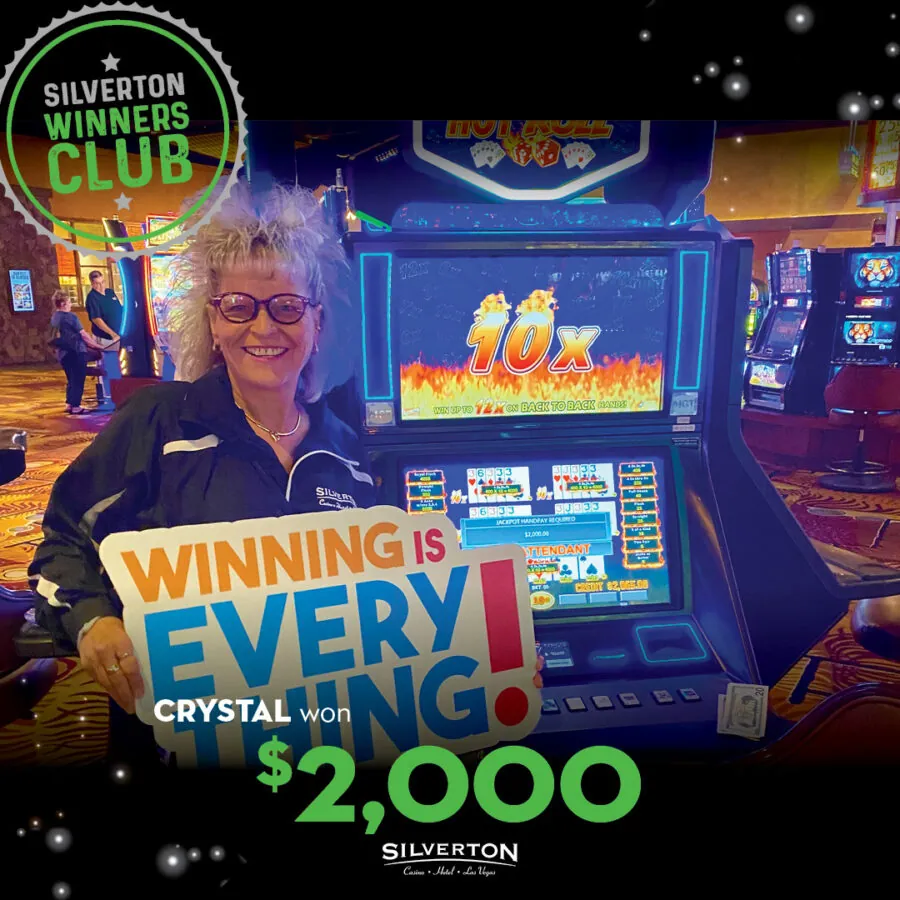 May Winners Club Crystal