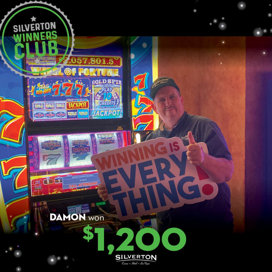 May Winners Club Damon