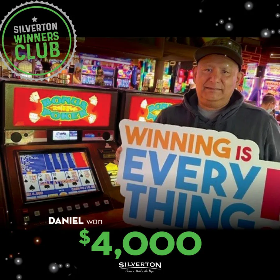 May Winners Club Daniel