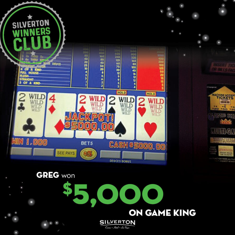 May Winners Club Greg