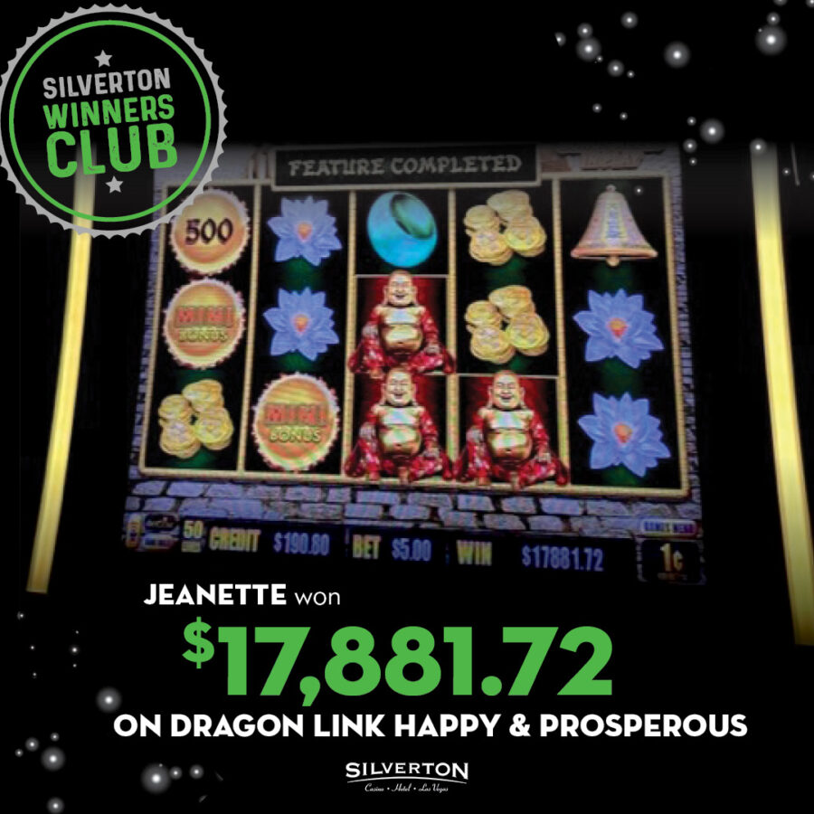 May Winners Club Jeanette