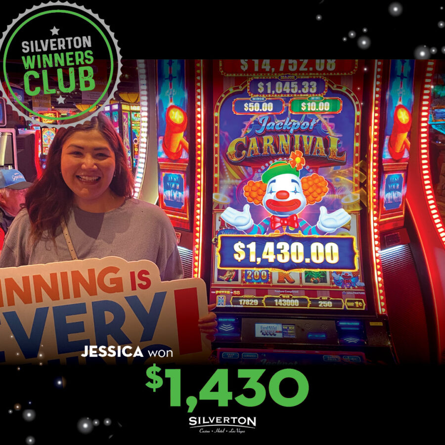 May Winners Club Jessica