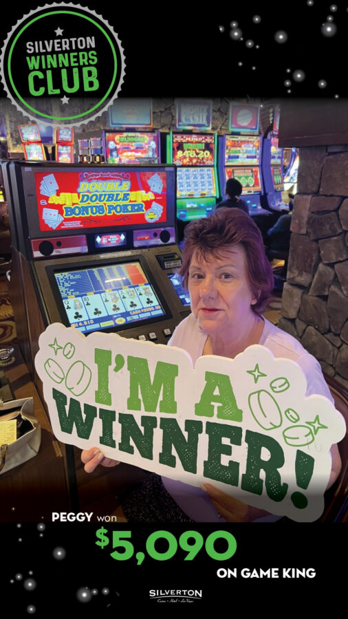 May Winners Club Peggy