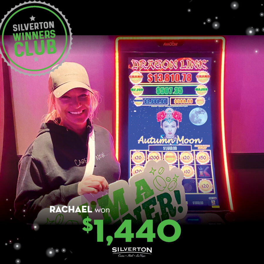 May Winners Club Rachael