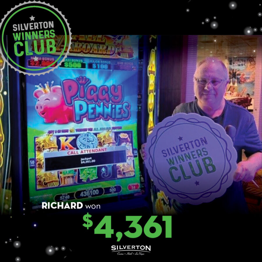 May Winners Club Richard
