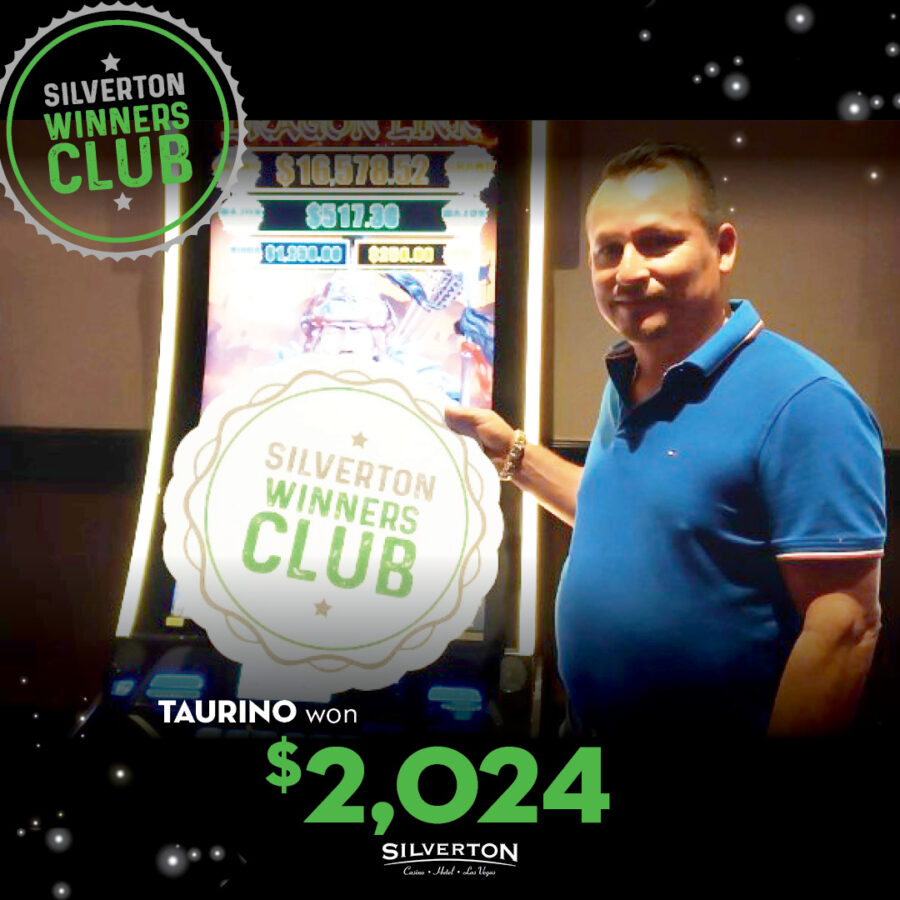 May Winners Club Taurino