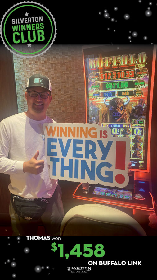 May Winners Club Thomas