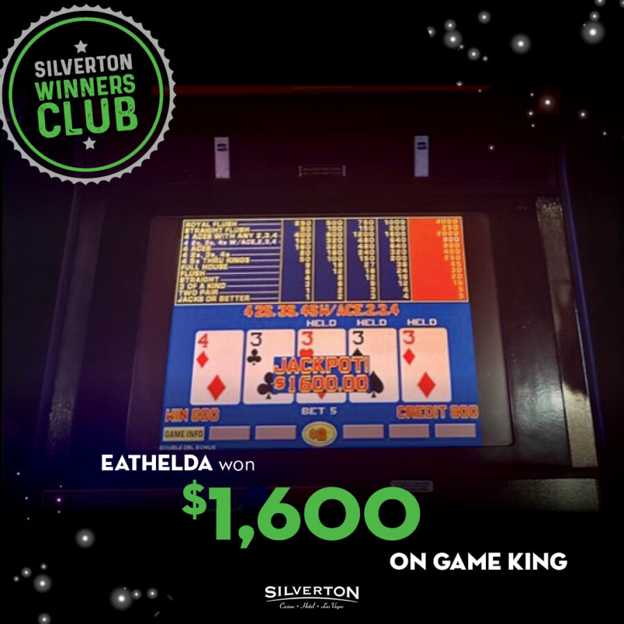 April Winners Club Eathelda