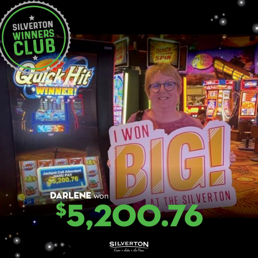 July Winners Club Darlene