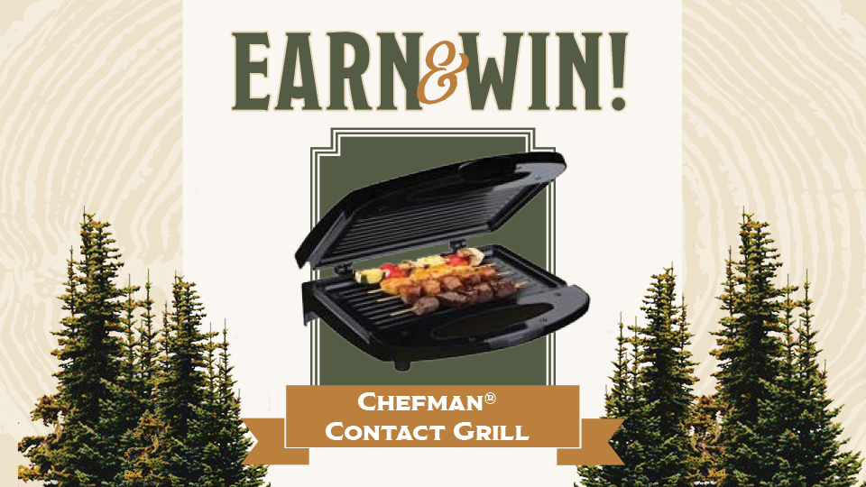 Earn & Win: Chefman® Contact Grill
