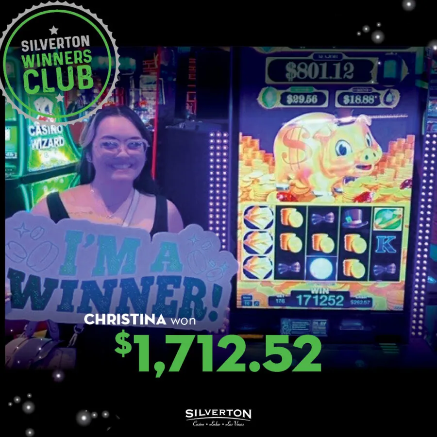July Winners Club Christina