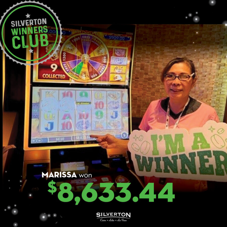 July Winners Club Marissa