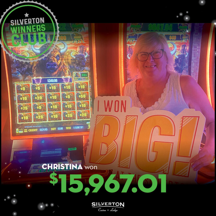 August Winners Club Christina
