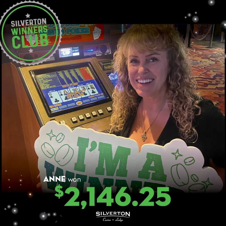 October Winners Club Anne