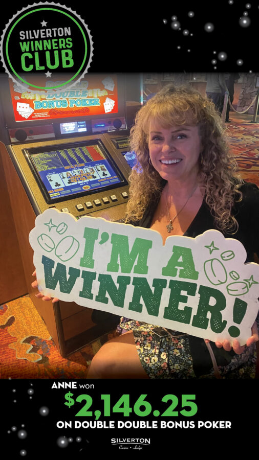 October Winners Club Anne