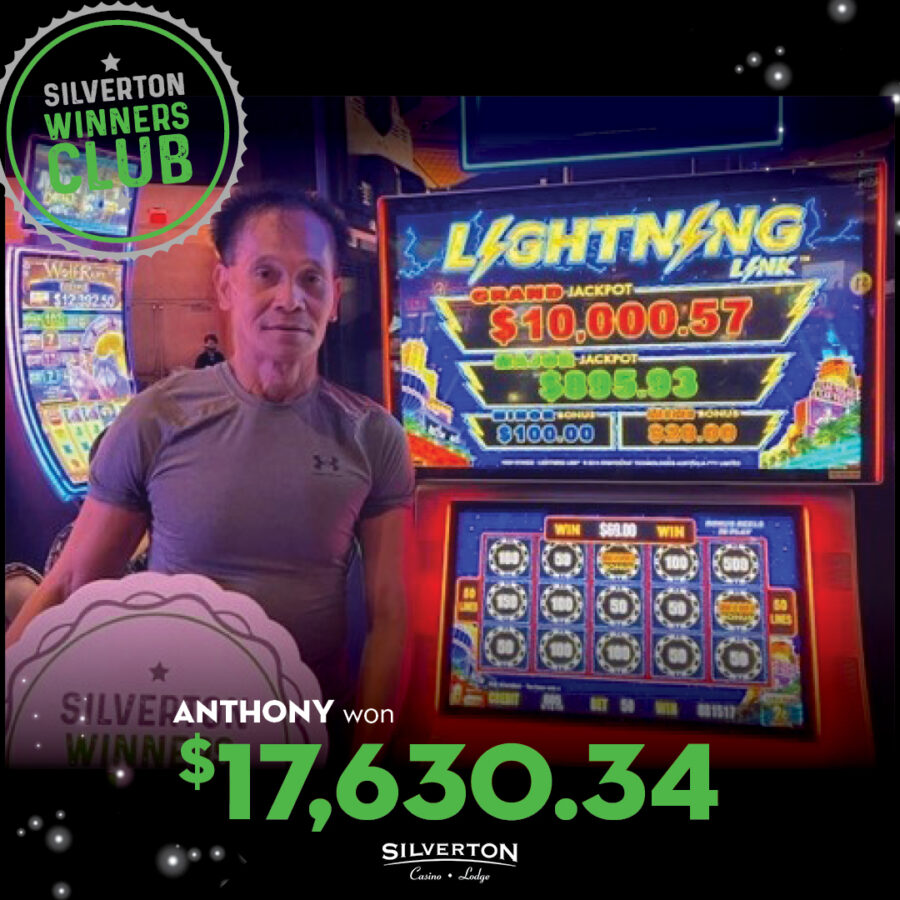 October Winners Club Anthony
