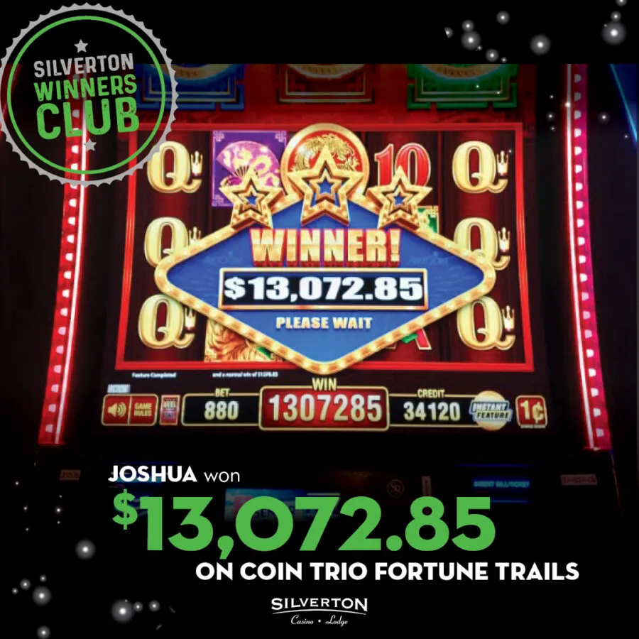 October Winners Club Joshua