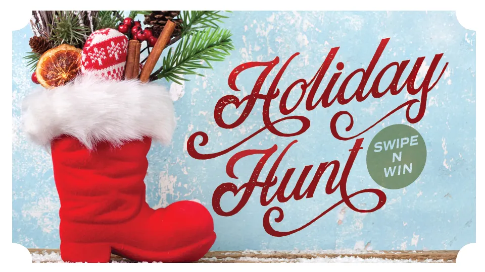Holiday Hunt Swipe N Win