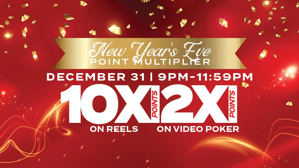 New Year's Eve point multiplier