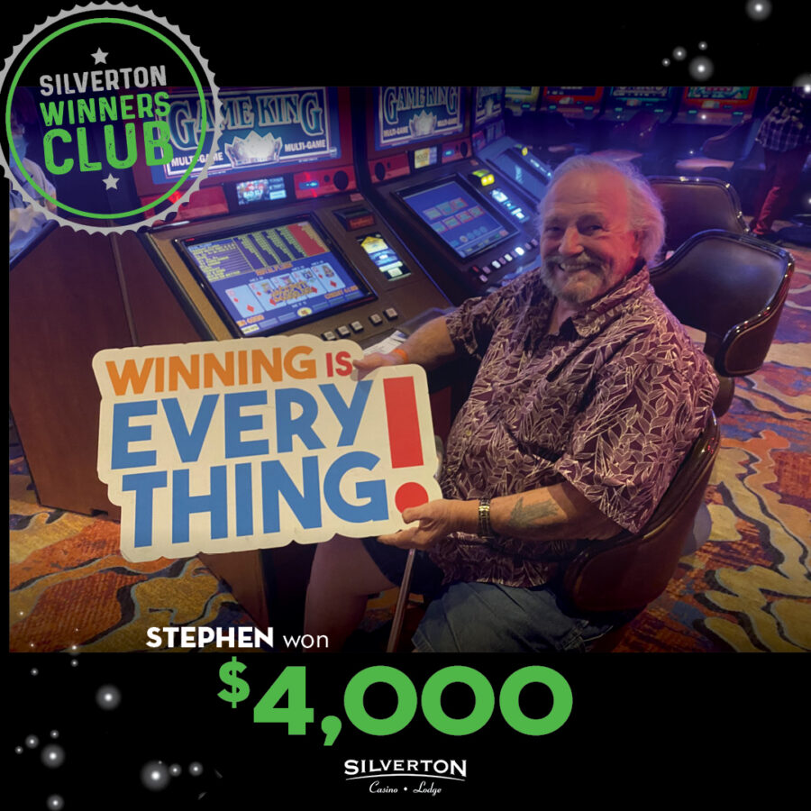 November Winners Club Stephen