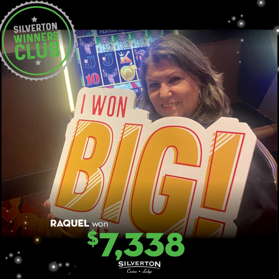 October Winners Club Raquel