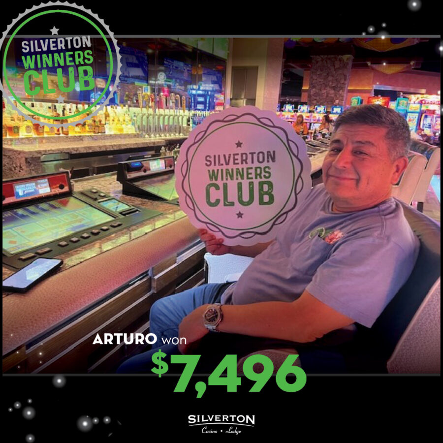 January Winners Club Arturo