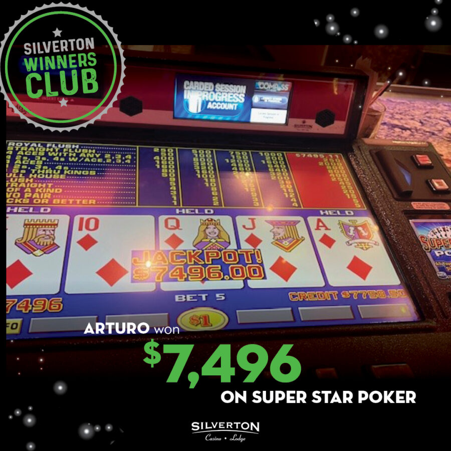 January Winners Club Arturo