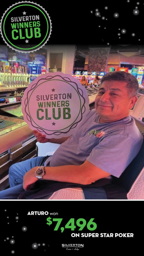 January Winners Club Arturo
