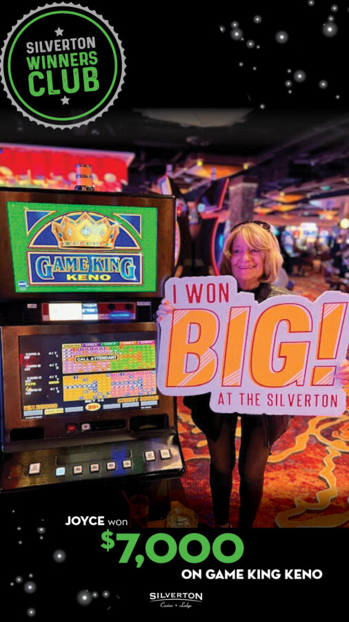 January Winners Club Joyce