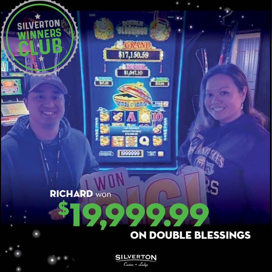 January Winners Club Richard